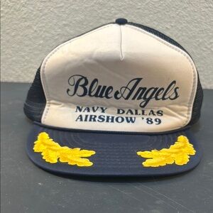 Vintage Blue Angels Trucker Hat